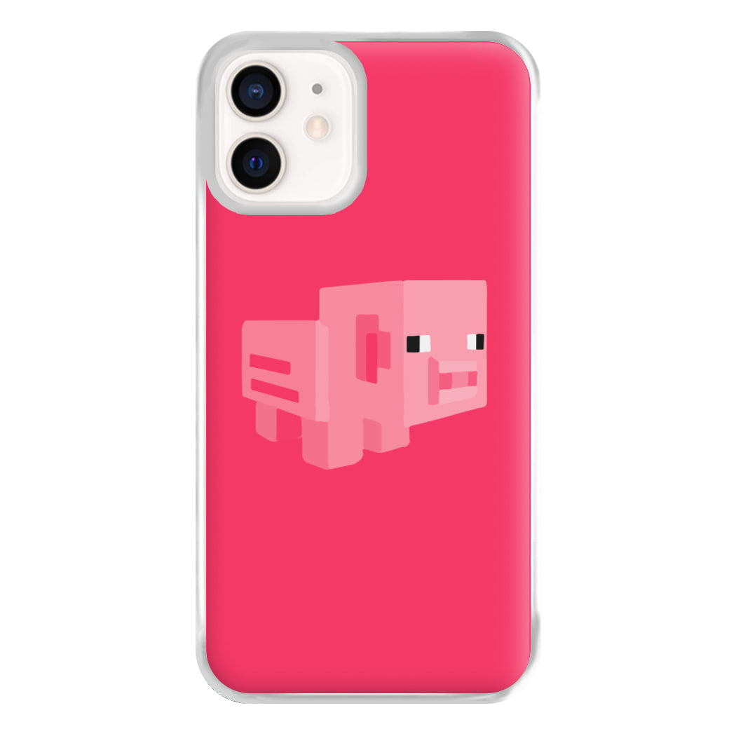 Mining Pig Phone Case for iPhone 13 Mini