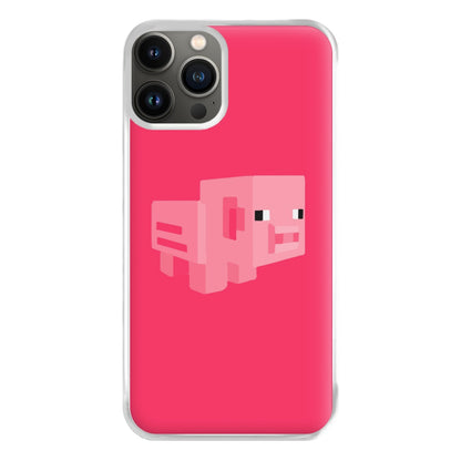 Mining Pig Phone Case for iPhone 13 Pro Max