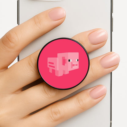 Mining Pig Phone Grip