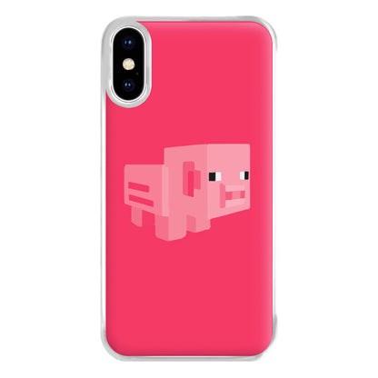 Mining Pig Phone Case for iPhone XS Max