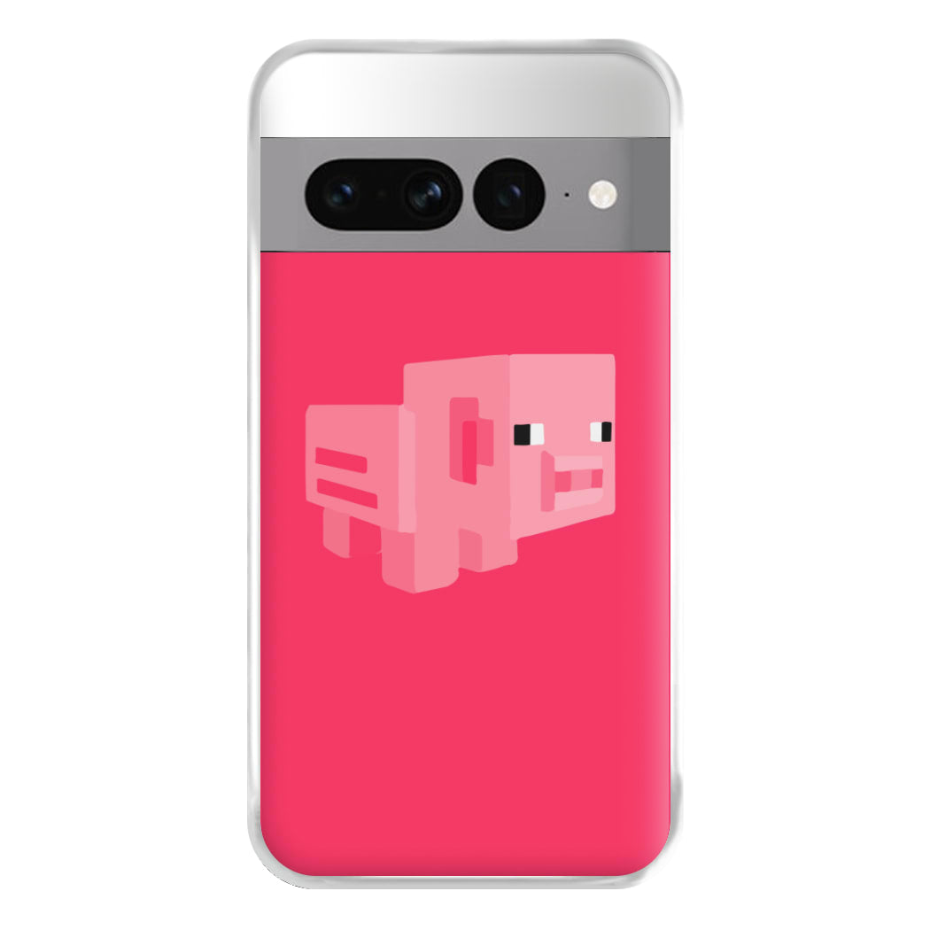 Mining Pig Phone Case for Google Pixel 7 Pro