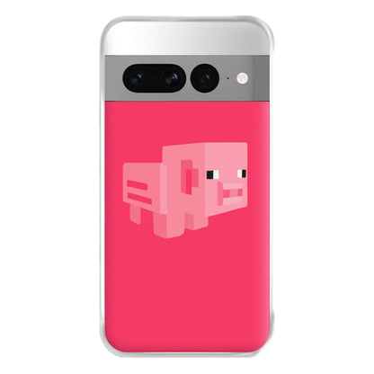 Mining Pig Phone Case for Google Pixel 7 Pro