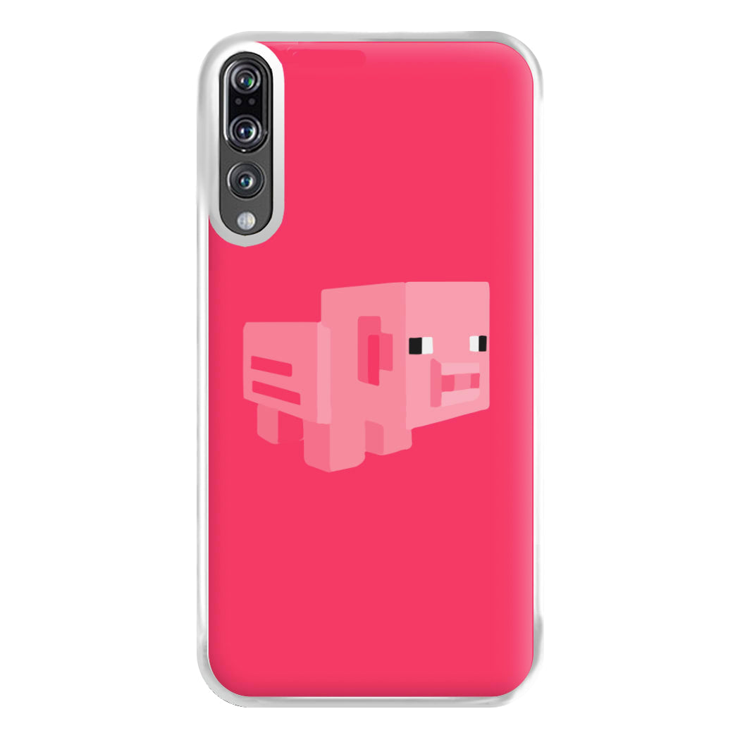 Mining Pig Phone Case for Huawei P20 Pro