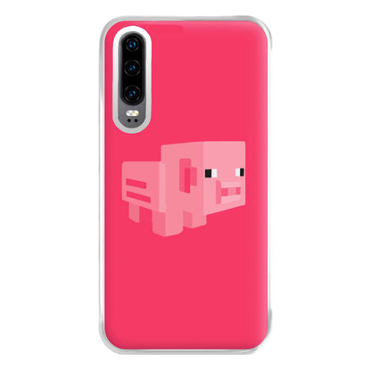 Mining Pig Phone Case for Huawei P30