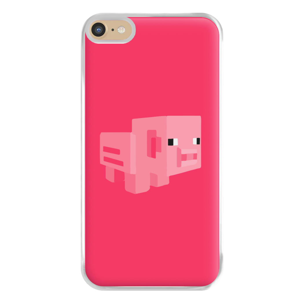 Mining Pig Phone Case for iPhone 6 Plus / 7 Plus / 8 Plus