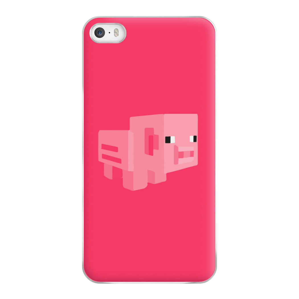 Mining Pig Phone Case for iPhone 5 / 5s / SE 2016