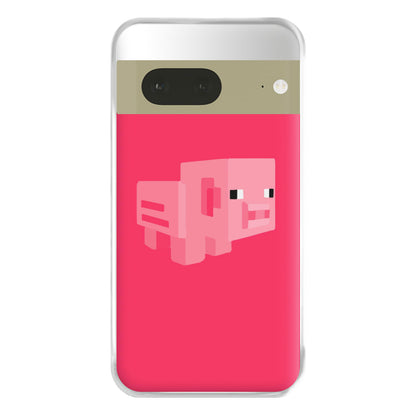 Mining Pig Phone Case for Google Pixel 7a