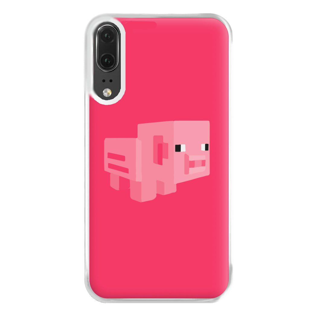 Mining Pig Phone Case for Huawei P20