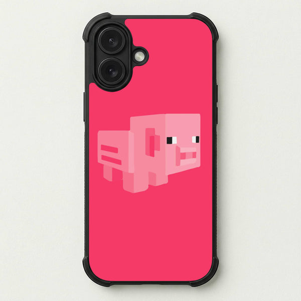 Mining Pig Phone Case — Bumper case