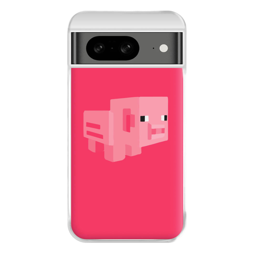 Mining Pig Phone Case for Google Pixel 8