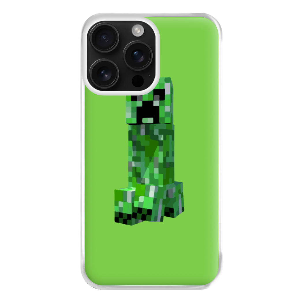 Mining Creeper Phone Case