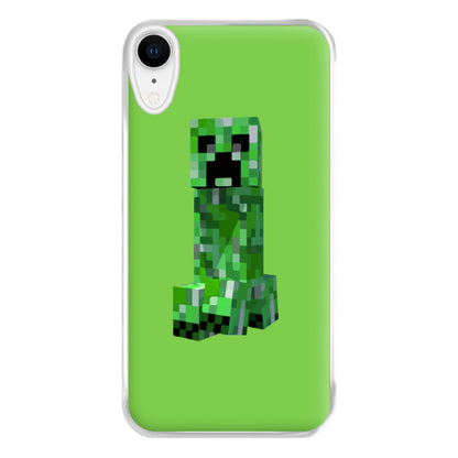 Mining Creeper Phone Case for iPhone XR