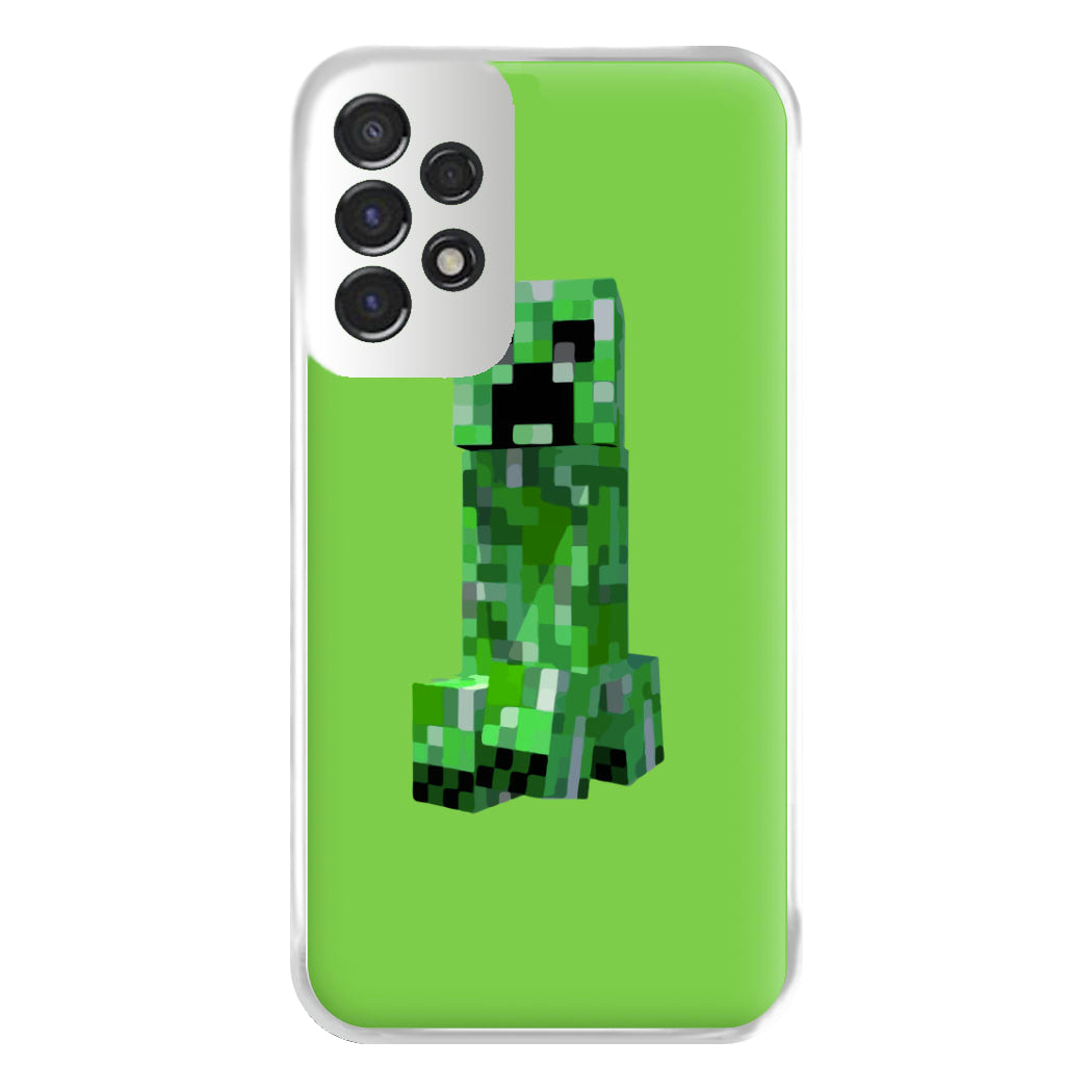 Mining Creeper Phone Case for Galaxy A53