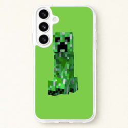 Mining Creeper Phone Case for Galaxy S26 Plus