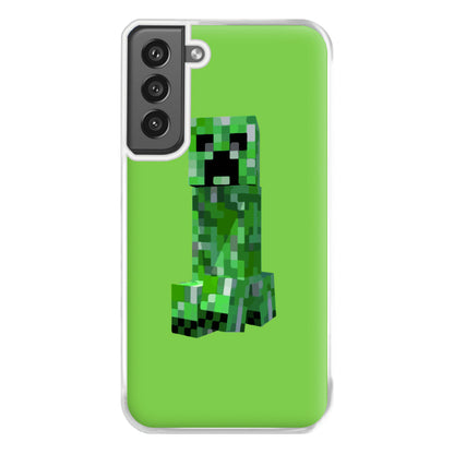 Mining Creeper Phone Case for Galaxy S21FE