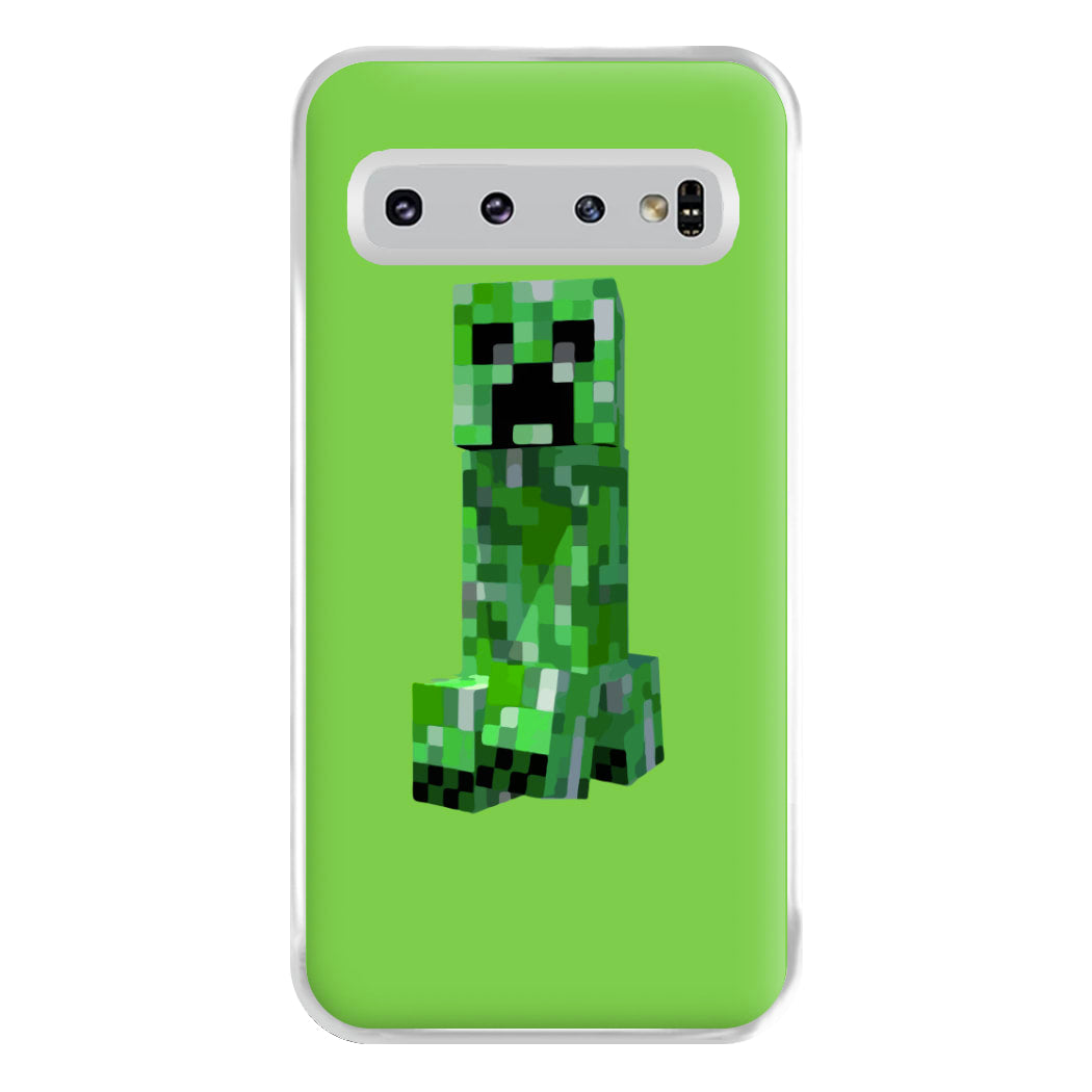 Mining Creeper Phone Case for Galaxy S10 Plus