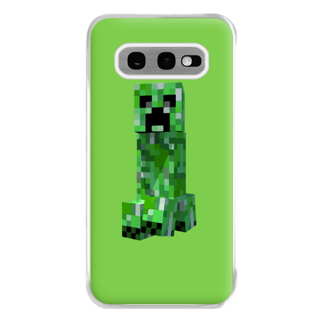 Mining Creeper Phone Case for Galaxy S10e