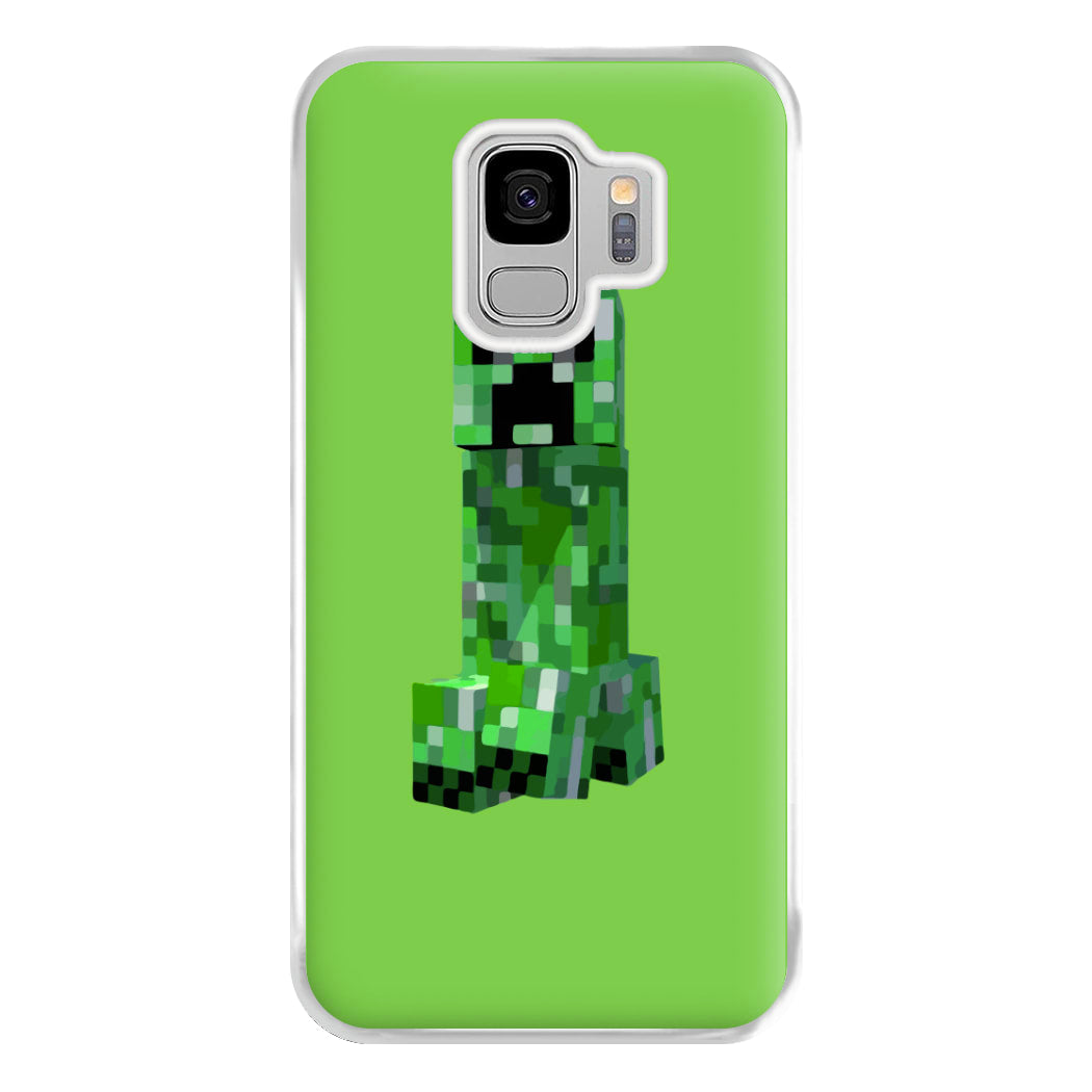 Mining Creeper Phone Case for Galaxy S9 Plus