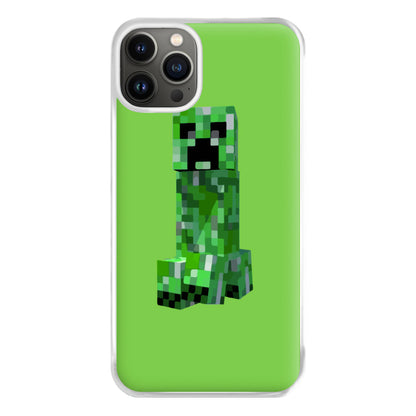 Mining Creeper Phone Case for iPhone 13