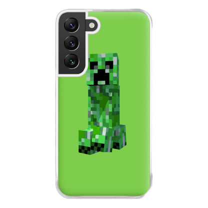 Mining Creeper Phone Case for Galaxy S22 Plus