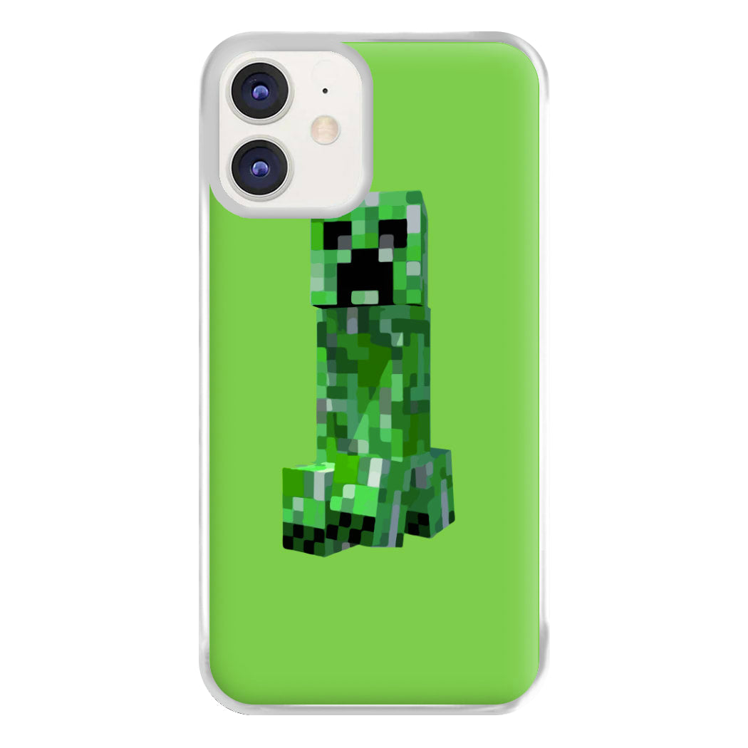 Mining Creeper Phone Case for iPhone 12 / 12 Pro