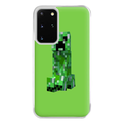 Mining Creeper Phone Case for Galaxy S20 Plus