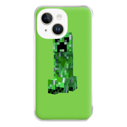 Mining Creeper Phone Case for iPhone 14 Plus