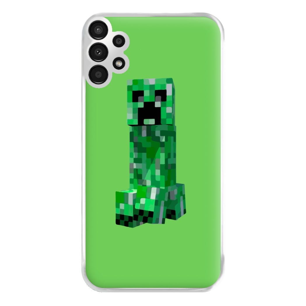 Mining Creeper Phone Case for Galaxy A13