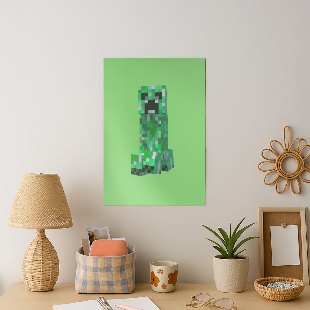 Mining Creeper Art Print