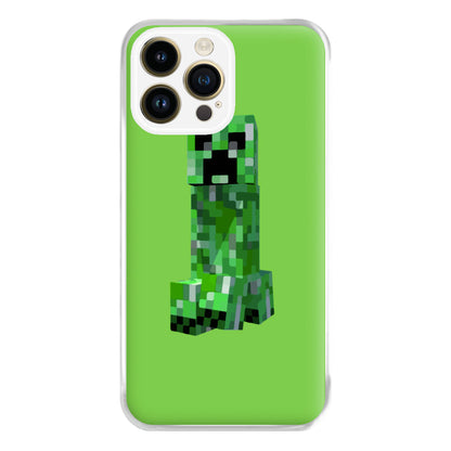 Mining Creeper Phone Case for iPhone 14 Pro Max