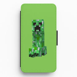 Mining Creeper Flip / Wallet Phone Case
