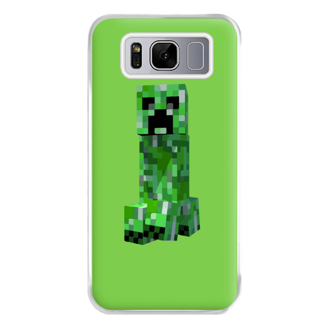 Mining Creeper Phone Case for Galaxy S8 Plus