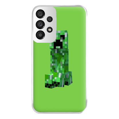 Mining Creeper Phone Case for Galaxy A33