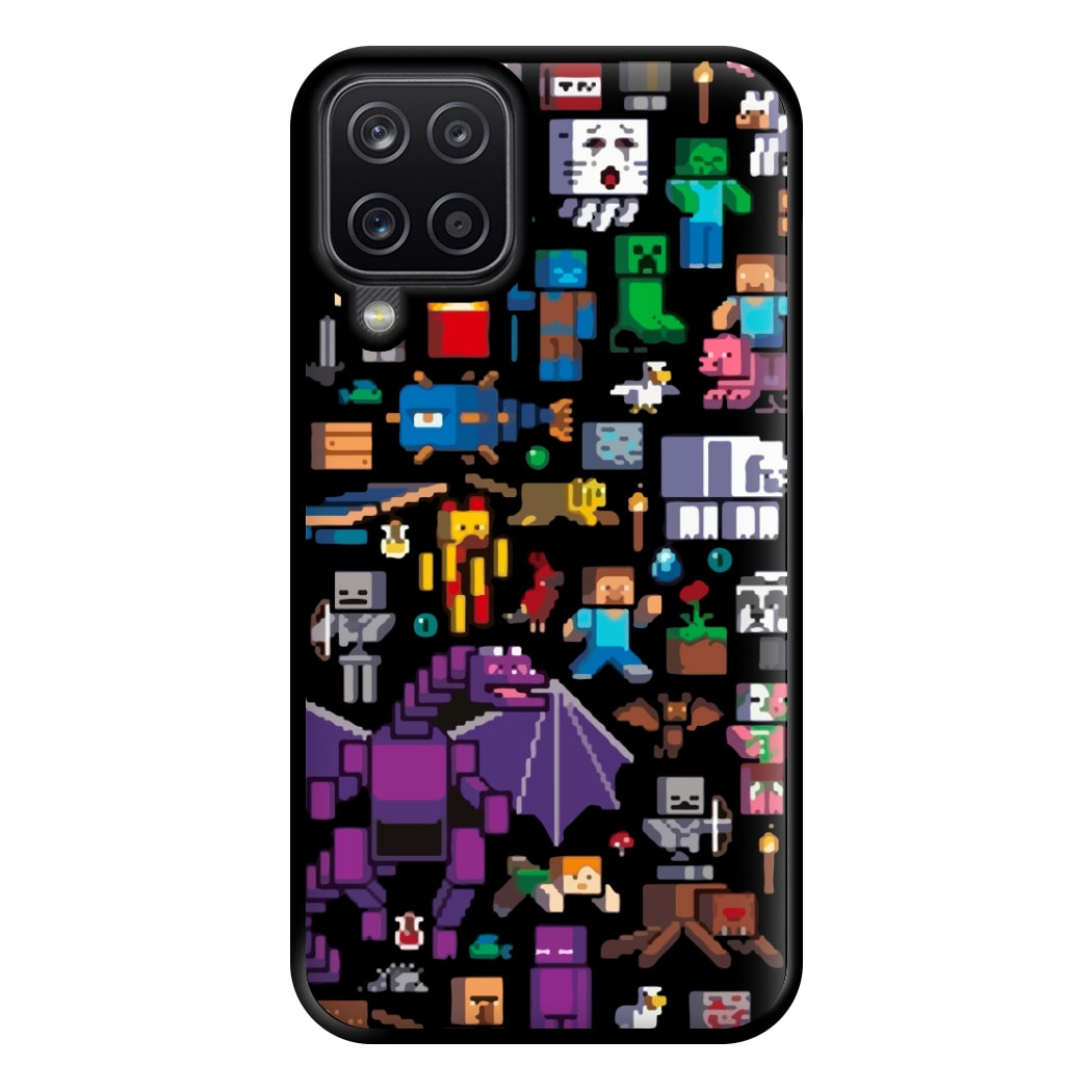 Mining Collage Phone Case for Galaxy A12