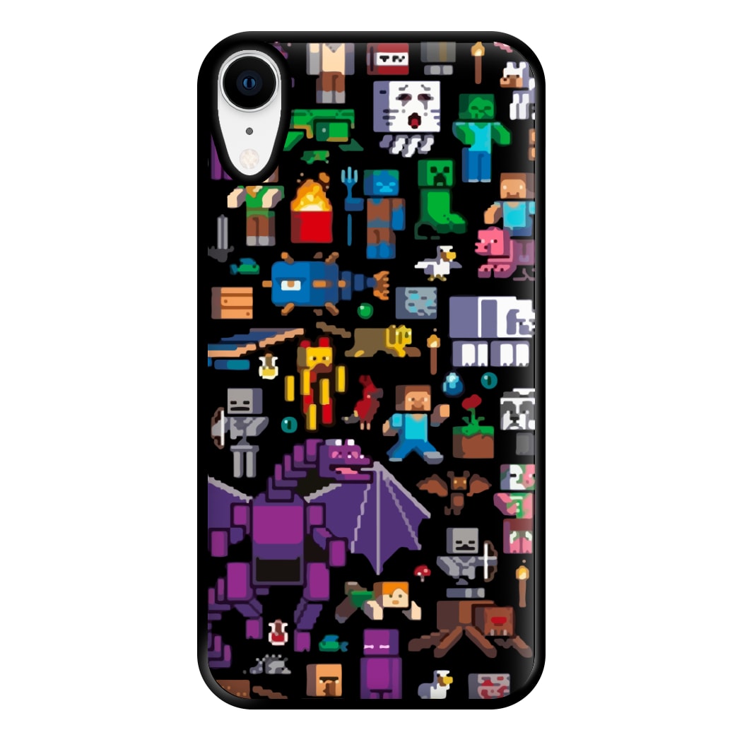 Mining Collage Phone Case for iPhone XR