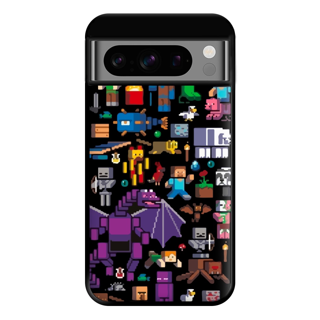 Mining Collage Phone Case for Google Pixel 8 Pro