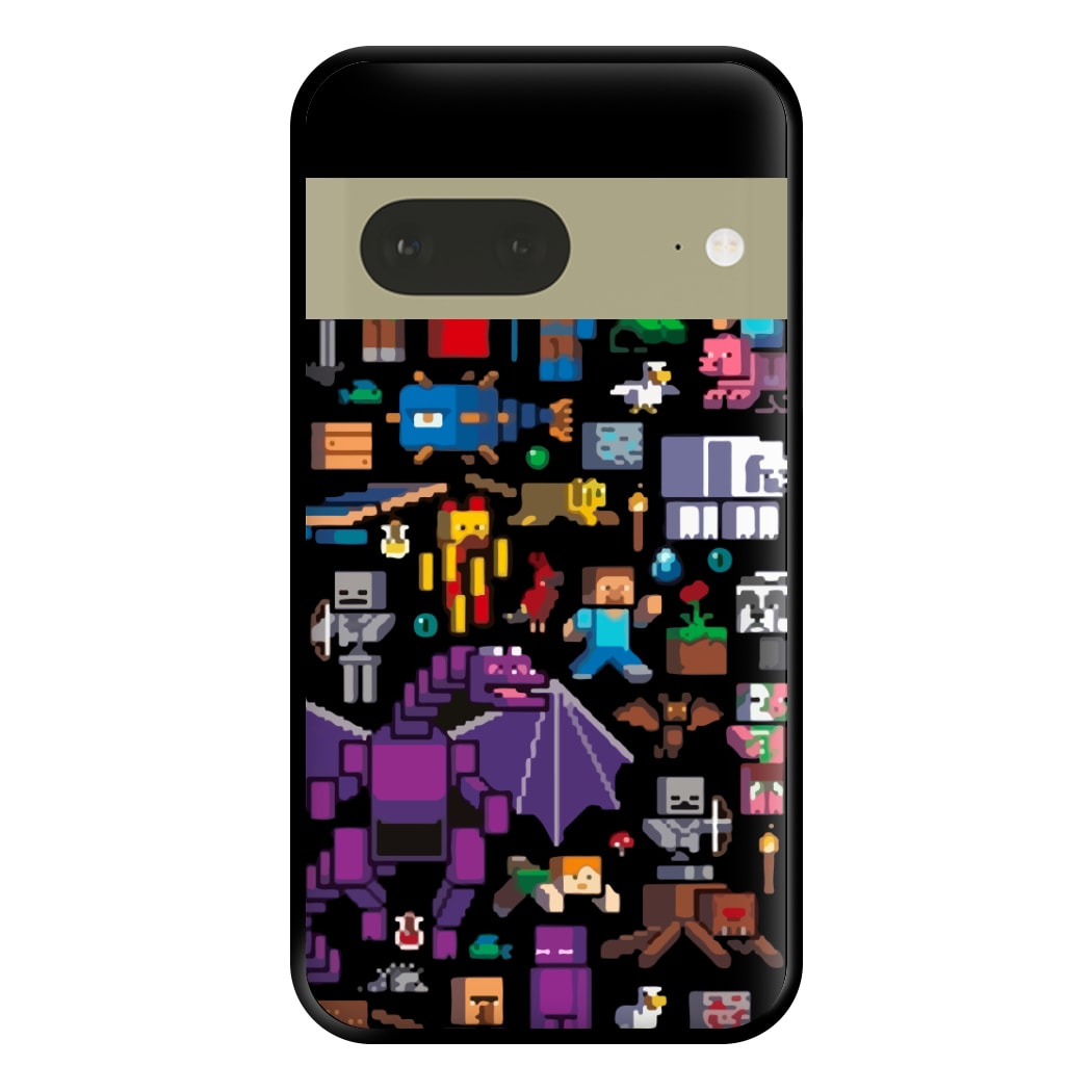 Mining Collage Phone Case for Google Pixel 7a