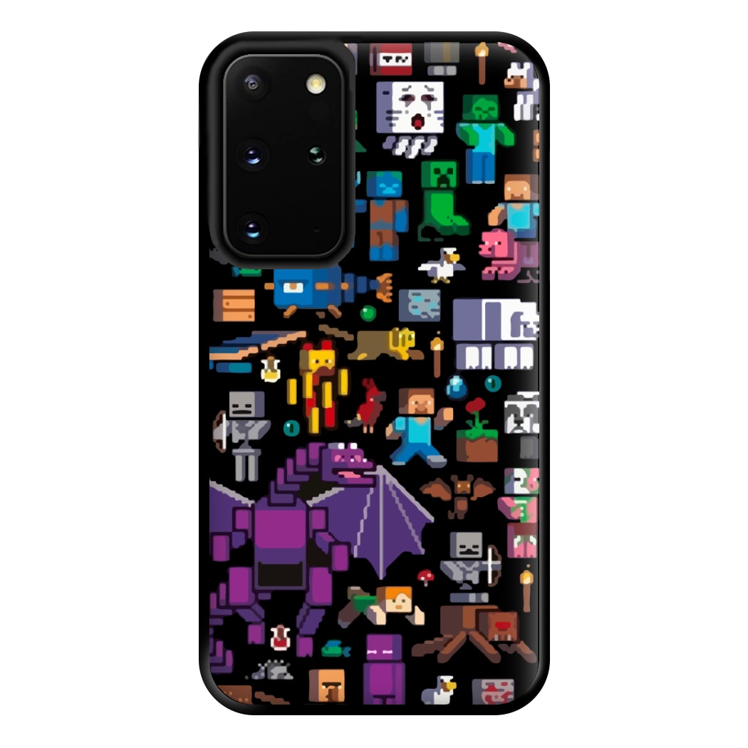 Mining Collage Phone Case for Galaxy S20 Plus