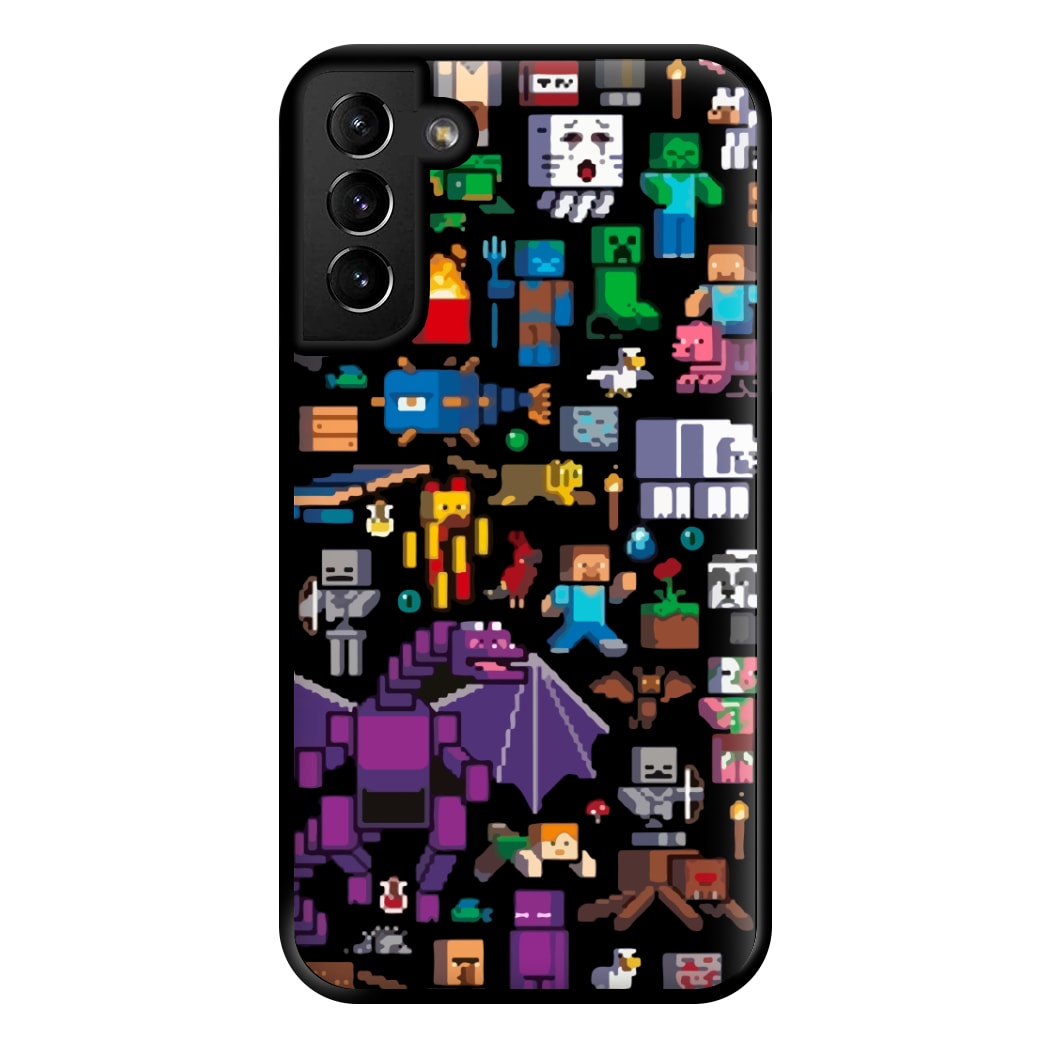 Mining Collage Phone Case for Galaxy S21 Plus