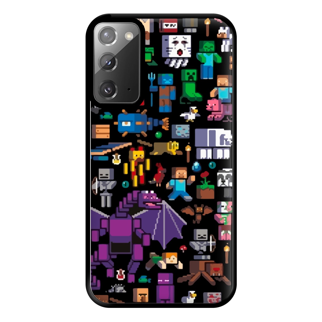 Mining Collage Phone Case for Galaxy Note 20 Ultra