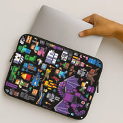 Mining Collage Laptop Sleeve 2