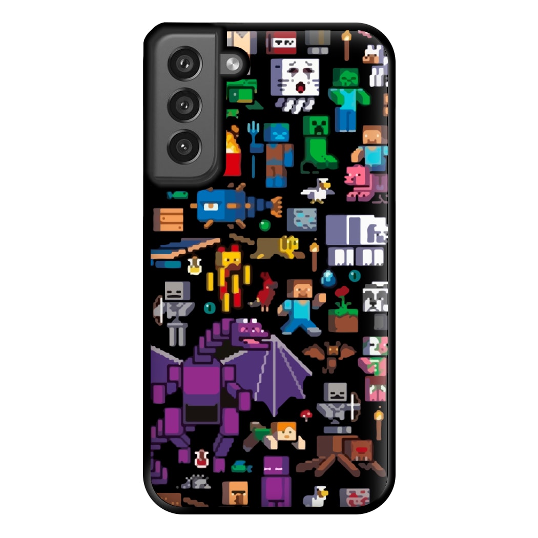 Mining Collage Phone Case for Galaxy S21FE