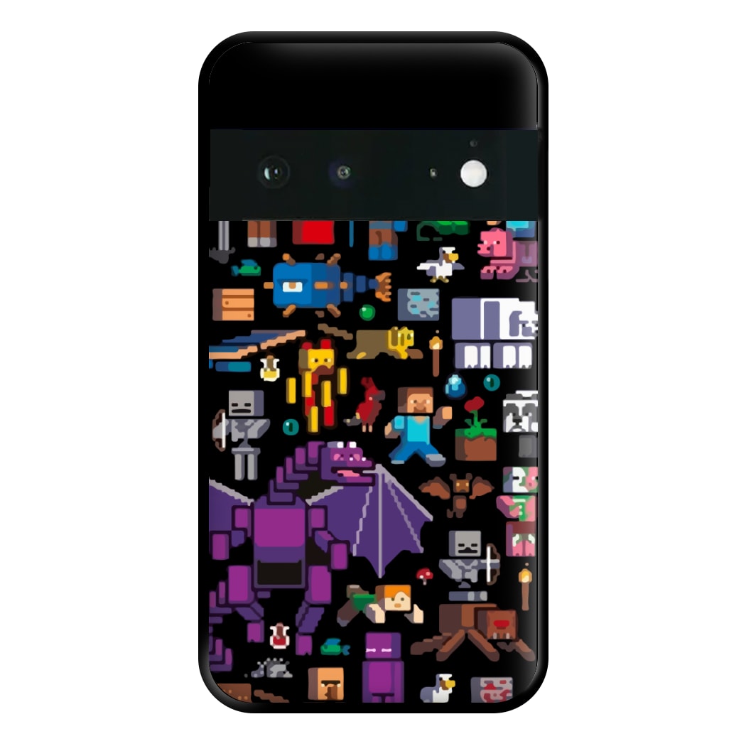 Mining Collage Phone Case for Google Pixel 6a