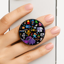 Mining Collage Phone Grip