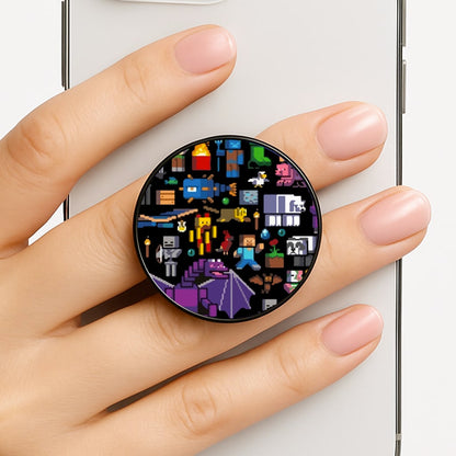 Mining Collage Phone Grip