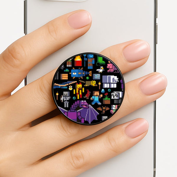 Mining Collage Phone Grip