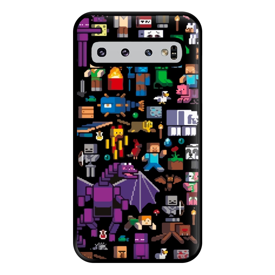 Mining Collage Phone Case for Galaxy S10 Plus