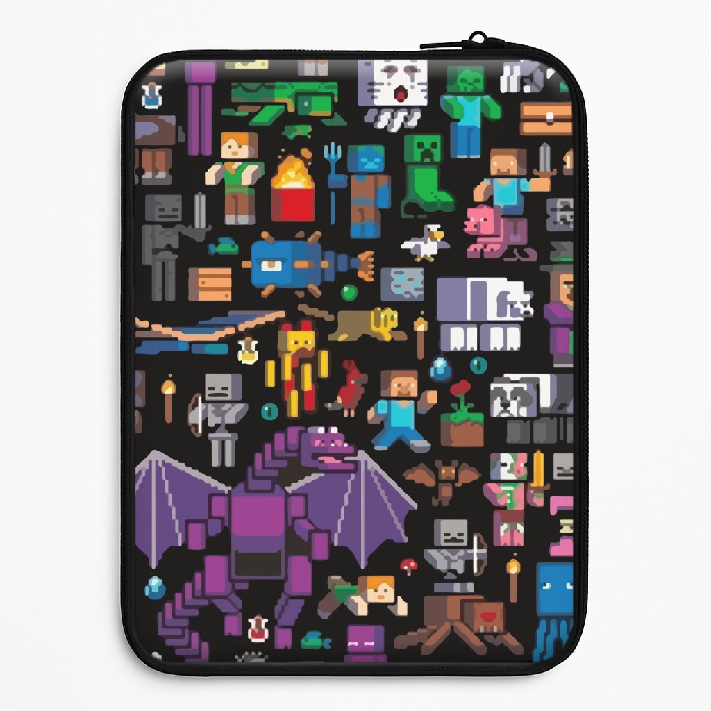 Mining Collage Laptop Sleeve