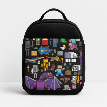 Mining Collage Insulated Lunchbox