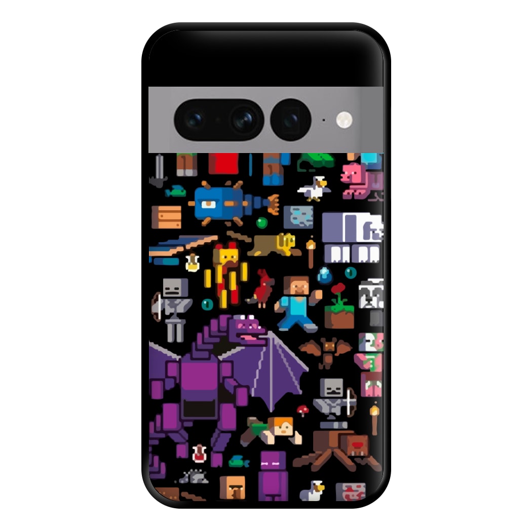 Mining Collage Phone Case for Google Pixel 7 Pro